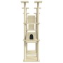 Cat scratching post with cream sisal posts 174 cm by vidaXL, Cat furniture - Ref: Foro24-171533, Price: 140,42 €, Discount: %