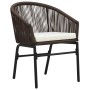 Garden chairs 2 units brown synthetic rattan by vidaXL, Garden chairs - Ref: Foro24-48136, Price: 196,48 €, Discount: %