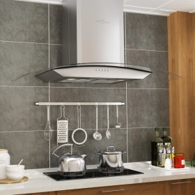 Wall-mounted extractor hood 90 cm stainless steel 756 m³/h LED by vidaXL, Extractors - Ref: Foro24-50666, Price: 216,60 €, Di...