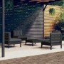 Garden furniture 5 pieces with anthracite pine wood cushions by vidaXL, Garden sets - Ref: Foro24-3096038, Price: 454,05 €, D...