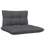 Garden furniture 4 pieces with anthracite pine wood cushions by vidaXL, Garden sets - Ref: Foro24-3096032, Price: 376,31 €, D...