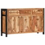 Solid acacia wood sideboard 120x35x75 cm by vidaXL, Sideboards - Ref: Foro24-247449, Price: 467,65 €, Discount: %