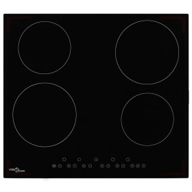 Placa vitrocerámica 4 quemadores control táctil 6000 W de vidaXL, Placas de cocina - Ref: Foro24-50784, Precio: 211,42 €, Des...