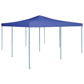 Blauer Faltpavillon 5x5 m von vidaXL, Zelte und Pavillons - Ref: Foro24-48901, Preis: 206,99 €, Rabatt: %