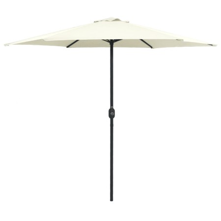 Garden umbrella and sand white aluminum pole 270x246 cm by vidaXL, Umbrellas - Ref: Foro24-47345, Price: 56,37 €, Discount: %