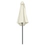 Garden umbrella and sand white aluminum pole 270x246 cm by vidaXL, Umbrellas - Ref: Foro24-47345, Price: 56,37 €, Discount: %