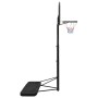 Black polyethylene basketball basket 258-363 cm by vidaXL, basketball baskets - Ref: Foro24-93649, Price: 181,99 €, Discount: %