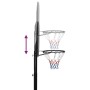 Black polyethylene basketball basket 258-363 cm by vidaXL, basketball baskets - Ref: Foro24-93649, Price: 181,99 €, Discount: %