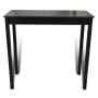 Mesa alta negra de MDF 115x55x107 cm de vidaXL, Mesas de cocina y de comedor - Ref: Foro24-240378, Precio: 91,55 €, Descuento: %