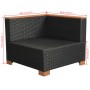 10-piece garden furniture set and black synthetic rattan cushions by vidaXL, Garden sets - Ref: Foro24-42753, Price: 1,00 €, ...