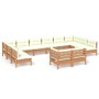 Garden furniture 12 pieces and cushions honey brown pine wood by vidaXL, Garden sets - Ref: Foro24-3097274, Price: 1,00 €, Di...