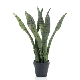 Artificial Emerald Sansevieria in pot 55 cm by Emerald, artificial flora - Ref: Foro24-423636, Price: 40,99 €, Discount: %