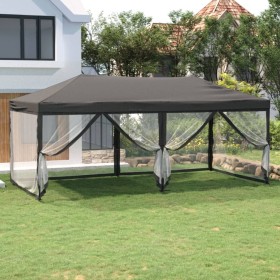 Faltbares Partyzelt mit anthrazitgrauen Wänden 3x6 m von vidaXL, Zelte und Pavillons - Ref: Foro24-93551, Preis: 208,25 €, Ra...