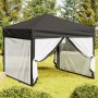 Faltbares Partyzelt mit anthrazitgrauen Wänden 3x3 m von vidaXL, Zelte und Pavillons - Ref: Foro24-93530, Preis: 121,97 €, Ra...