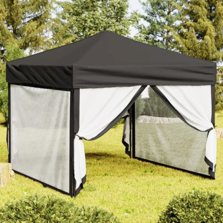 Folding party tent with anthracite gray walls 3x3 m by vidaXL, Tents and gazebos - Ref: Foro24-93530, Price: 121,97 €, Discou...