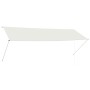 Toldo retráctil 350x150 cm crema de vidaXL, Toldos - Ref: Foro24-143768, Precio: 58,69 €, Descuento: %