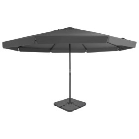 Garden umbrella with anthracite gray portable base by vidaXL, Umbrellas - Ref: Foro24-276323, Price: 354,03 €, Discount: %