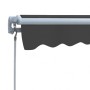 Manually operated folding awning 300 cm anthracite by vidaXL, Awnings - Ref: Foro24-275561, Price: 243,83 €, Discount: %