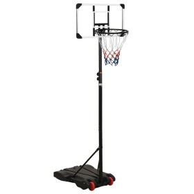 Transparent polycarbonate basketball basket 216-250 cm by vidaXL, basketball baskets - Ref: Foro24-93657, Price: 122,99 €, Di...