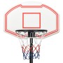 Canasta de baloncesto polietileno blanco 237-307 cm de vidaXL, Canastas de baloncesto - Ref: Foro24-93652, Precio: 150,61 €, ...