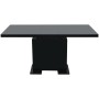 Glossy black extendable dining table by vidaXL, Kitchen and dining tables - Ref: Foro24-243549, Price: 345,21 €, Discount: %