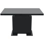 Glossy black extendable dining table by vidaXL, Kitchen and dining tables - Ref: Foro24-243549, Price: 345,21 €, Discount: %