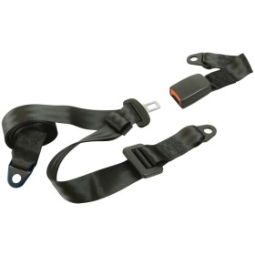 Carpoint 3-point static black seat belt by Carpoint, Vehicle seat belts - Ref: Foro24-439341, Price: 39,99 €, Discount: %