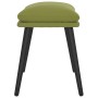 Light green velvet footstool 45x29.5x35 cm by vidaXL, Ottomans - Ref: Foro24-341507, Price: 41,99 €, Discount: %