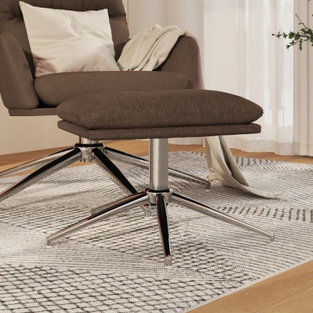 Brown fabric footstool 60x60x35 cm by vidaXL, Ottomans - Ref: Foro24-341548, Price: 51,76 €, Discount: %