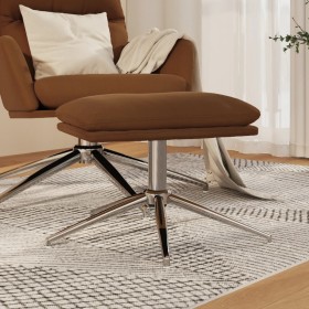 Brown microfiber footrest 60x60x35 cm by vidaXL, Ottomans - Ref: Foro24-341558, Price: 43,99 €, Discount: %