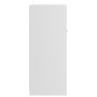 Armario de baño madera contrachapada blanco brillo 60x33x80 cm de vidaXL, Muebles de baño - Ref: Foro24-805030, Precio: 79,30...