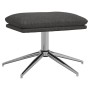 Dark gray fabric footstool 60x60x35 cm by vidaXL, Ottomans - Ref: Foro24-341546, Price: 52,99 €, Discount: %