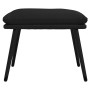 Reposapiés cuero sintético brillante negro 45x29,5x35 cm de vidaXL, Otomanas - Ref: Foro24-341537, Precio: 41,36 €, Descuento: %