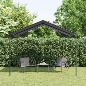 Carpa acero y tela gris antracita 3x3 m de vidaXL, Carpas y cenadores - Ref: Foro24-362450, Precio: 191,99 €, Descuento: %