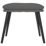 Dark gray fabric footrest 45x29.5x35 cm by vidaXL, Ottomans - Ref: Foro24-341494, Price: 40,41 €, Discount: %