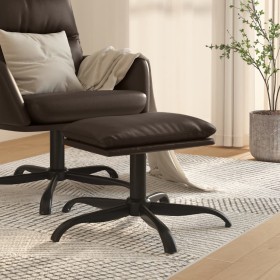 Brown synthetic leather footrest 60x60x36 cm by vidaXL, Ottomans - Ref: Foro24-341591, Price: 47,99 €, Discount: %