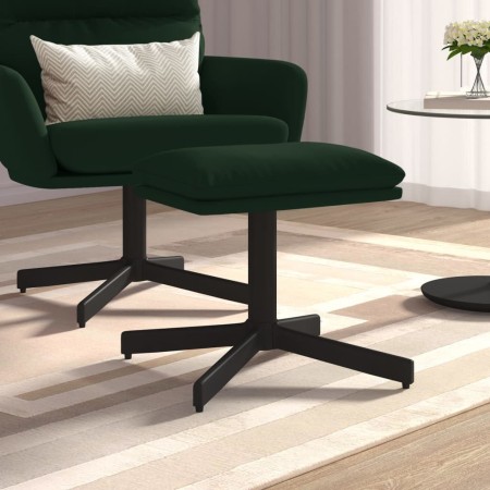 Dark green velvet footstool 60x60x36 cm by vidaXL, Ottomans - Ref: Foro24-341628, Price: 45,99 €, Discount: %