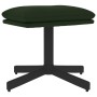 Dark green velvet footstool 60x60x36 cm by vidaXL, Ottomans - Ref: Foro24-341628, Price: 45,99 €, Discount: %