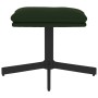 Dark green velvet footstool 60x60x36 cm by vidaXL, Ottomans - Ref: Foro24-341628, Price: 45,99 €, Discount: %