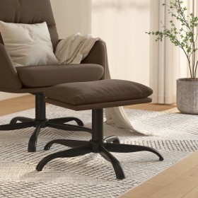 Brown fabric footrest 60x60x36 cm by vidaXL, Ottomans - Ref: Foro24-341570, Price: 37,99 €, Discount: %