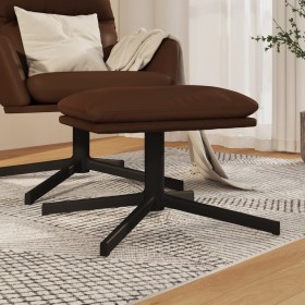 Footstool shiny synthetic leather brown 45x29.5x36 cm by vidaXL, Ottomans - Ref: Foro24-341656, Price: 47,99 €, Discount: %