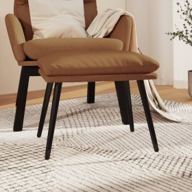 Taupe gray microfiber fabric footrest 45x30x35 cm by vidaXL, Ottomans - Ref: Foro24-341540, Price: 42,99 €, Discount: %