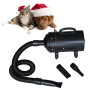 Dog hair dryer with 3 nozzles black 2400 W by vidaXL, Pet hair dryers - Ref: Foro24-170044, Price: 103,53 €, Discount: %