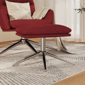 Red wine red fabric footstool 60x60x35 cm by vidaXL, Ottomans - Ref: Foro24-341553, Price: 51,99 €, Discount: %