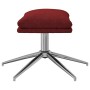 Red wine red fabric footstool 60x60x35 cm by vidaXL, Ottomans - Ref: Foro24-341553, Price: 51,99 €, Discount: %