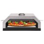 Horno de pizza con piedra de cerámica para barbacoa carbón gas de vidaXL, Aparatos para hacer pizza - Ref: Foro24-47395, Prec...