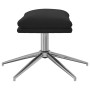 Black microfiber fabric footrest 60x60x35 cm by vidaXL, Ottomans - Ref: Foro24-341562, Price: 52,99 €, Discount: %