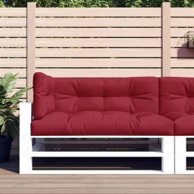 Kissen für Paletten 3 Stück roter Stoff von vidaXL, Kissen für Stühle und Sofas - Ref: Foro24-314567, Preis: 42,76 €, Rabatt: %