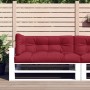 Cushions for pallets, 3 units, red wine fabric. by vidaXL, Cushions for chairs and sofas - Ref: Foro24-314567, Price: 51,95 €...