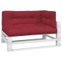 Cushions for pallets, 3 units, red wine fabric. by vidaXL, Cushions for chairs and sofas - Ref: Foro24-314567, Price: 51,95 €...